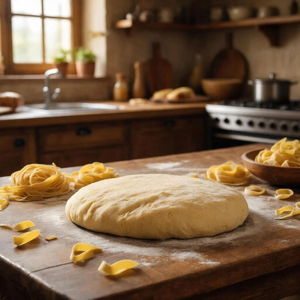 Тесто для пасты: итальянская магия из трёх ингредиентов