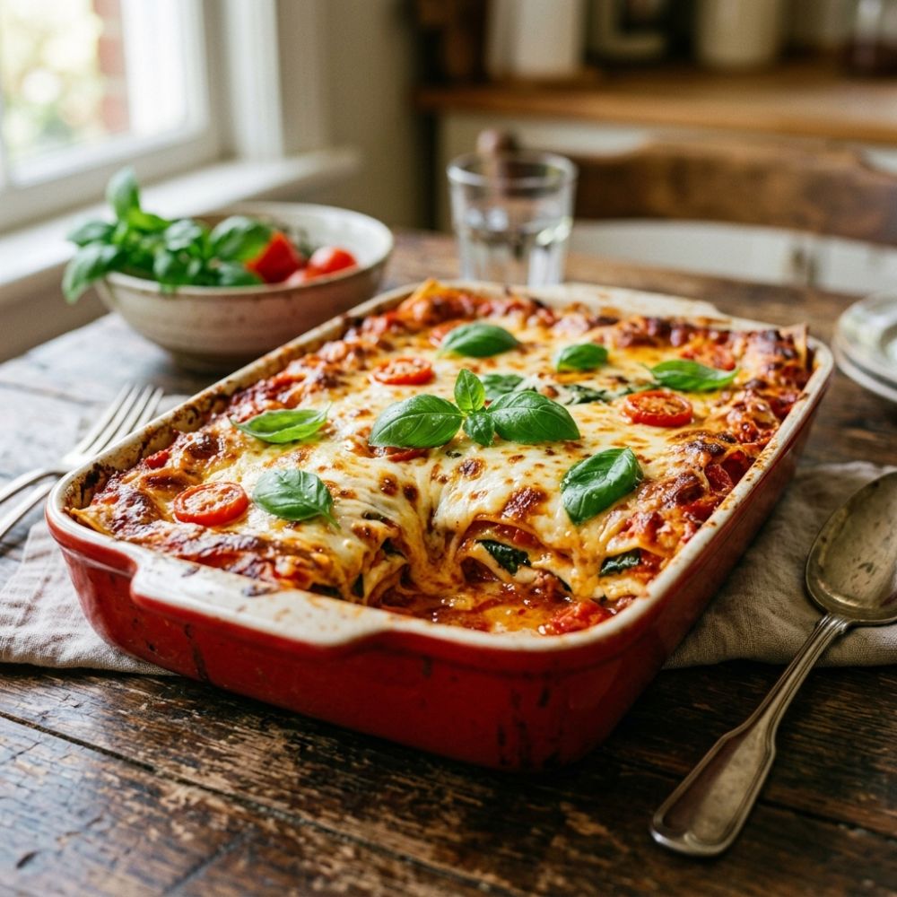 Лазанья капрезе