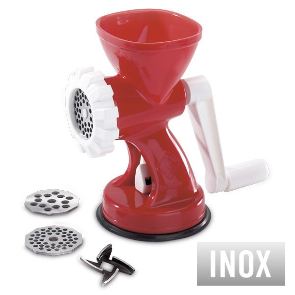 Итальянская мясорубка Mincy INOX с аксессуарами
