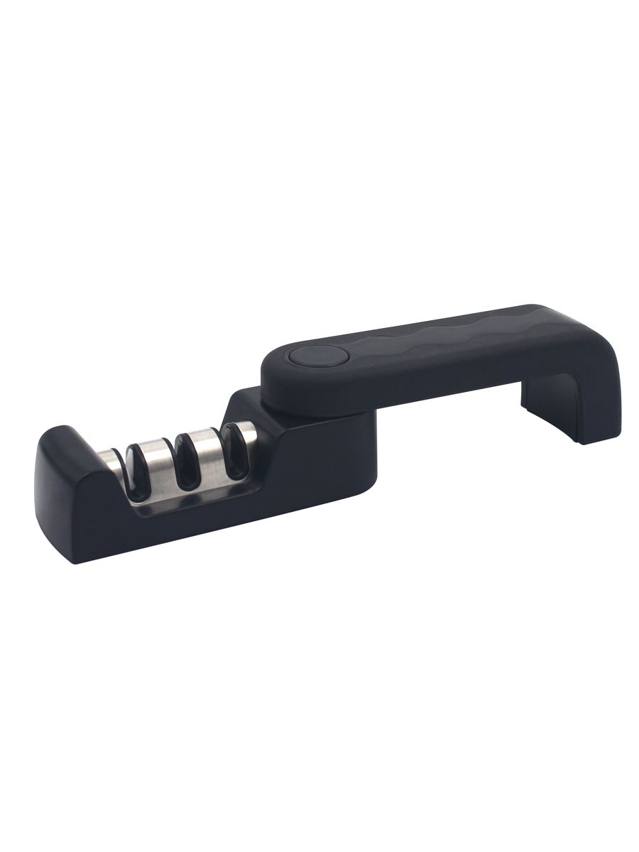 Точилка со скаладной ручкой 3 стадии заточки, алмазная, карбидная, керамическая