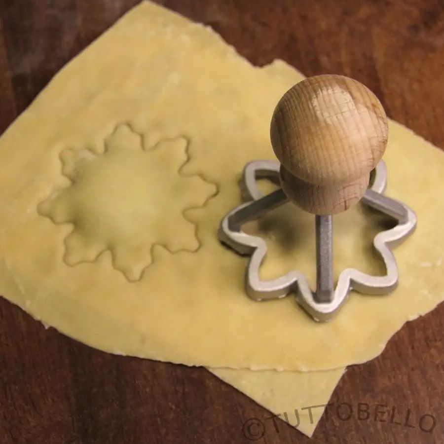 Штампик в форме цветка Eppicotispai для равиоли, печенья, 72x72 мм