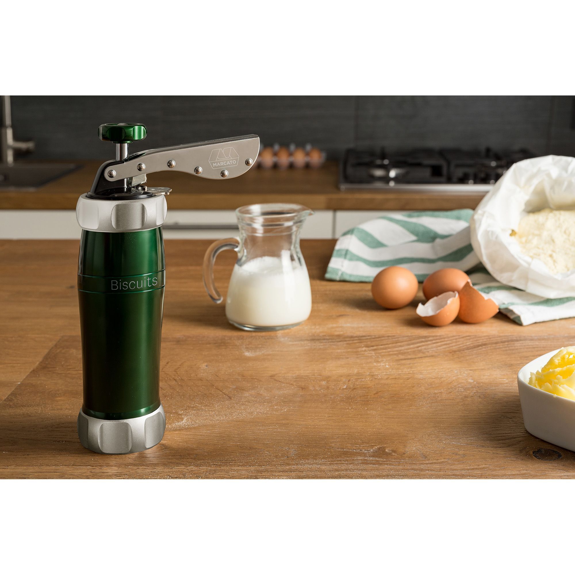 Кондитерский пресс-шприц для печенья Marcato Biscuits Design