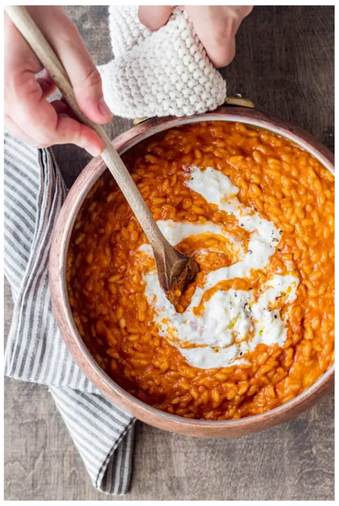 Томатное ризотто