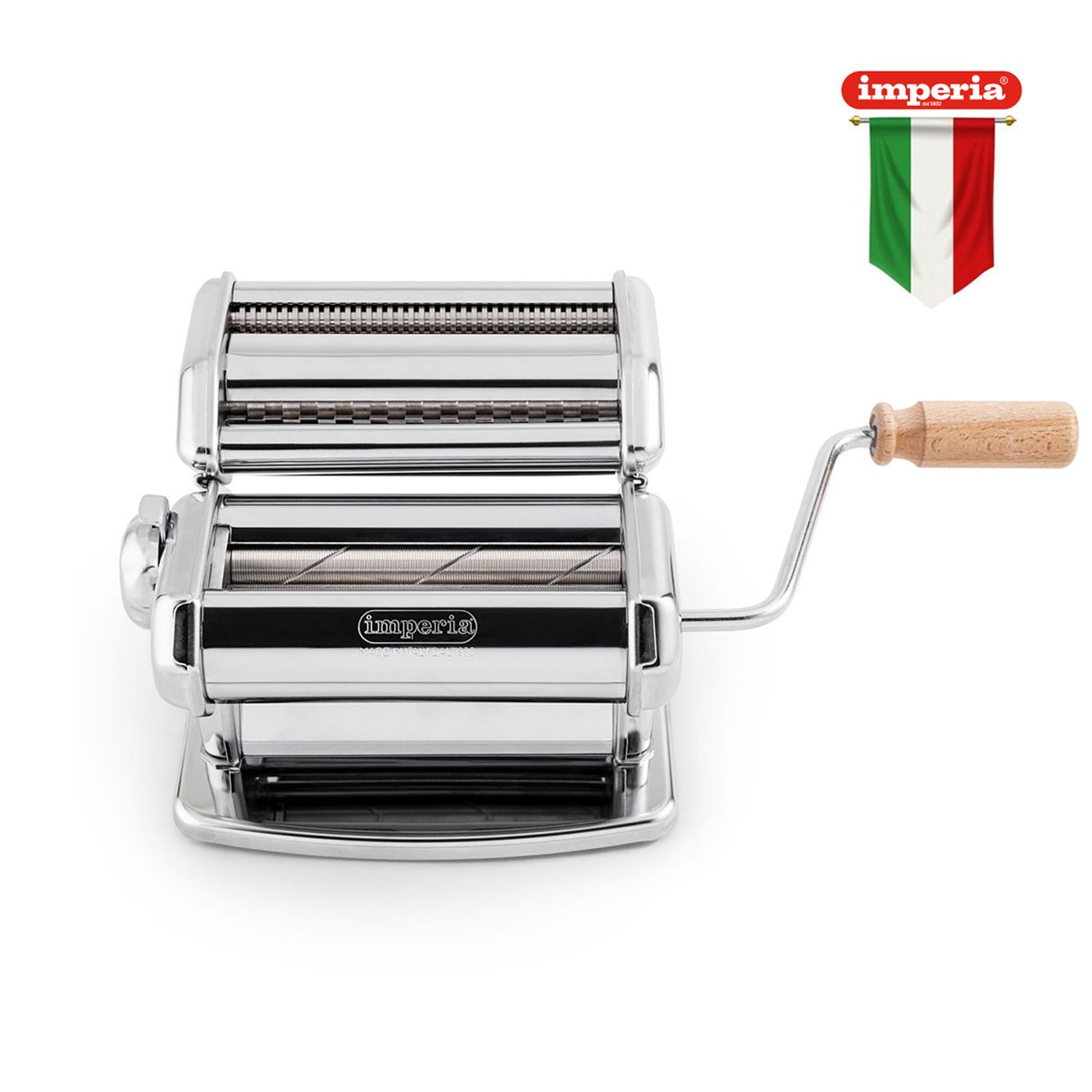 Итальянская тестораскатка лапшерезка Imperia iPasta Classic Ruvida