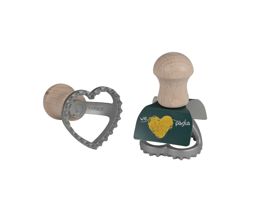 Штампик в форме сердца Eppicotispai для равиоли, пиццы, печенья, 45x40 мм