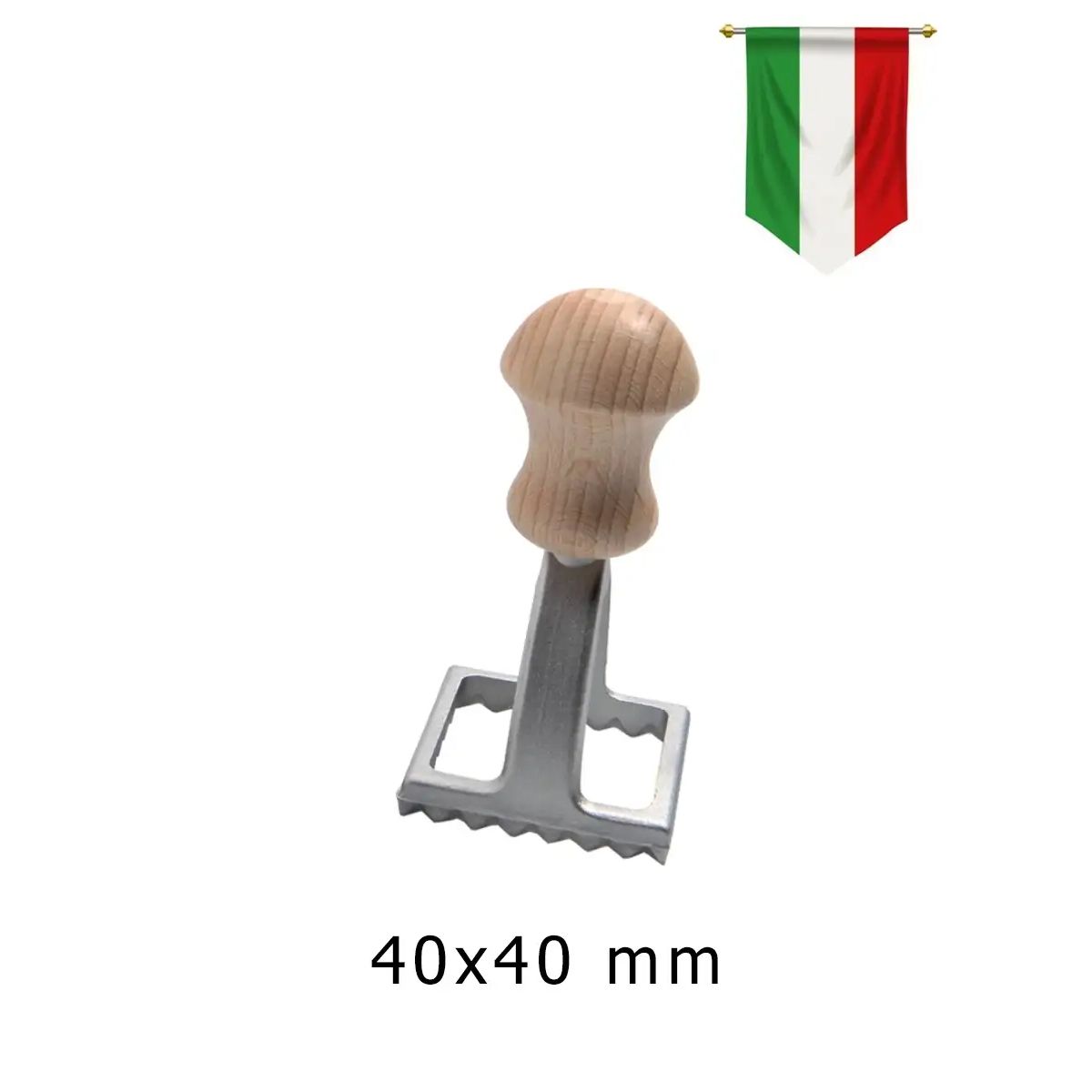 Набор из трёх штампов для равиоли круглый квадратный и треугольный