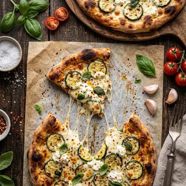 Pizza senza pasta: Секретная пицца из кабачка