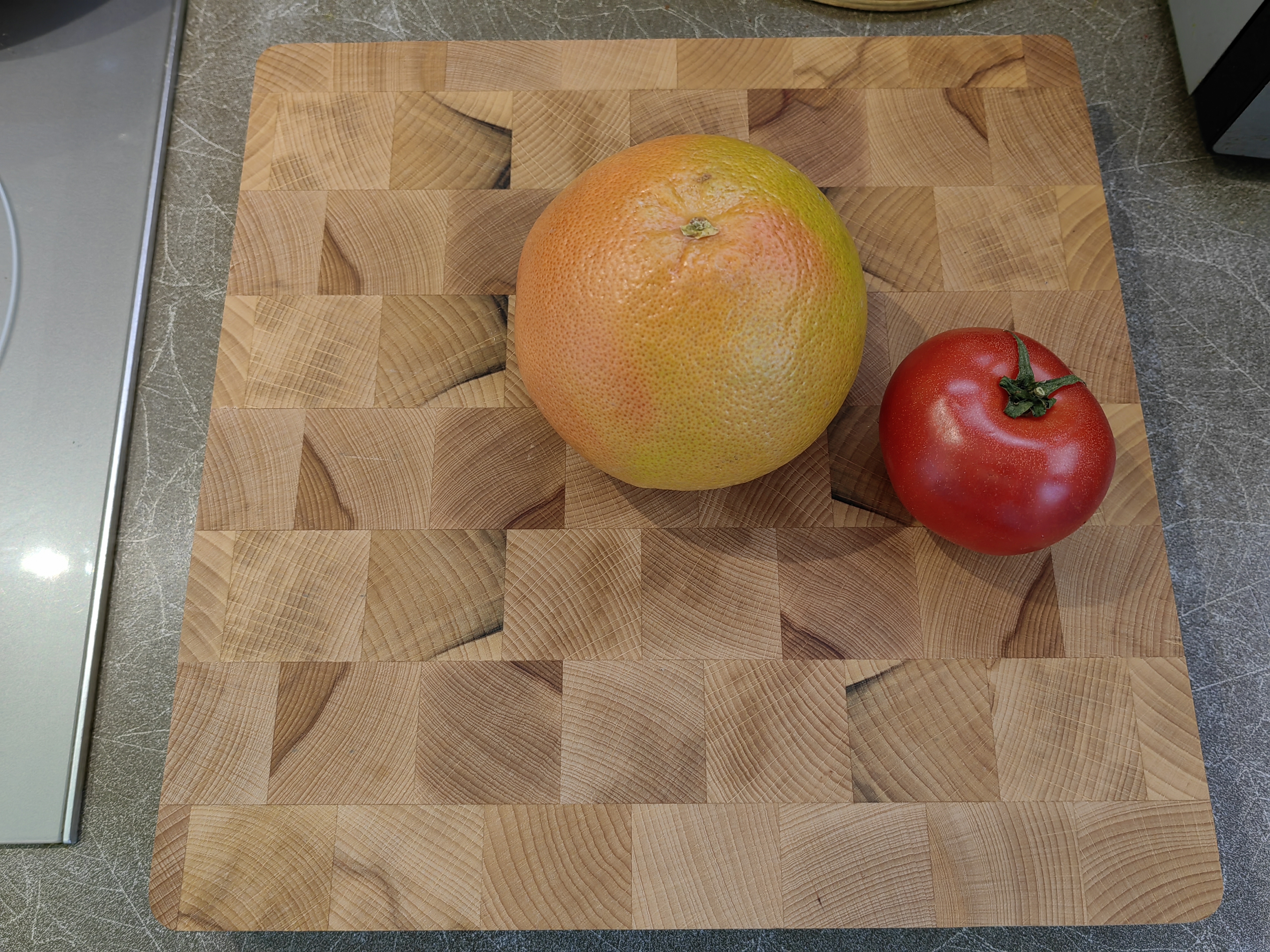 Торцевая разделочная доска из сердцевины бука, квадрат 30х30 см, Италия - Eppicotispai