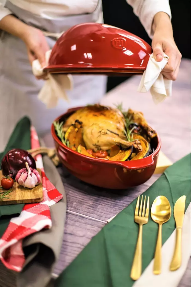 Курица с овощами на Рождество