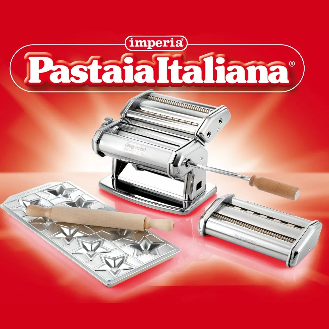 IMPERIA набор для пасты тестораската лапшерезка форма для равиоли