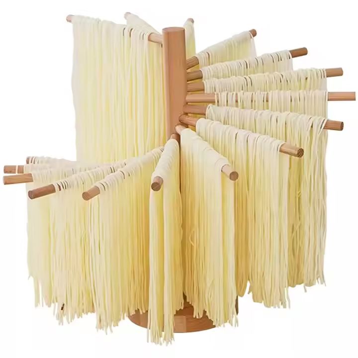 Деревянная складная сушилка для лапши