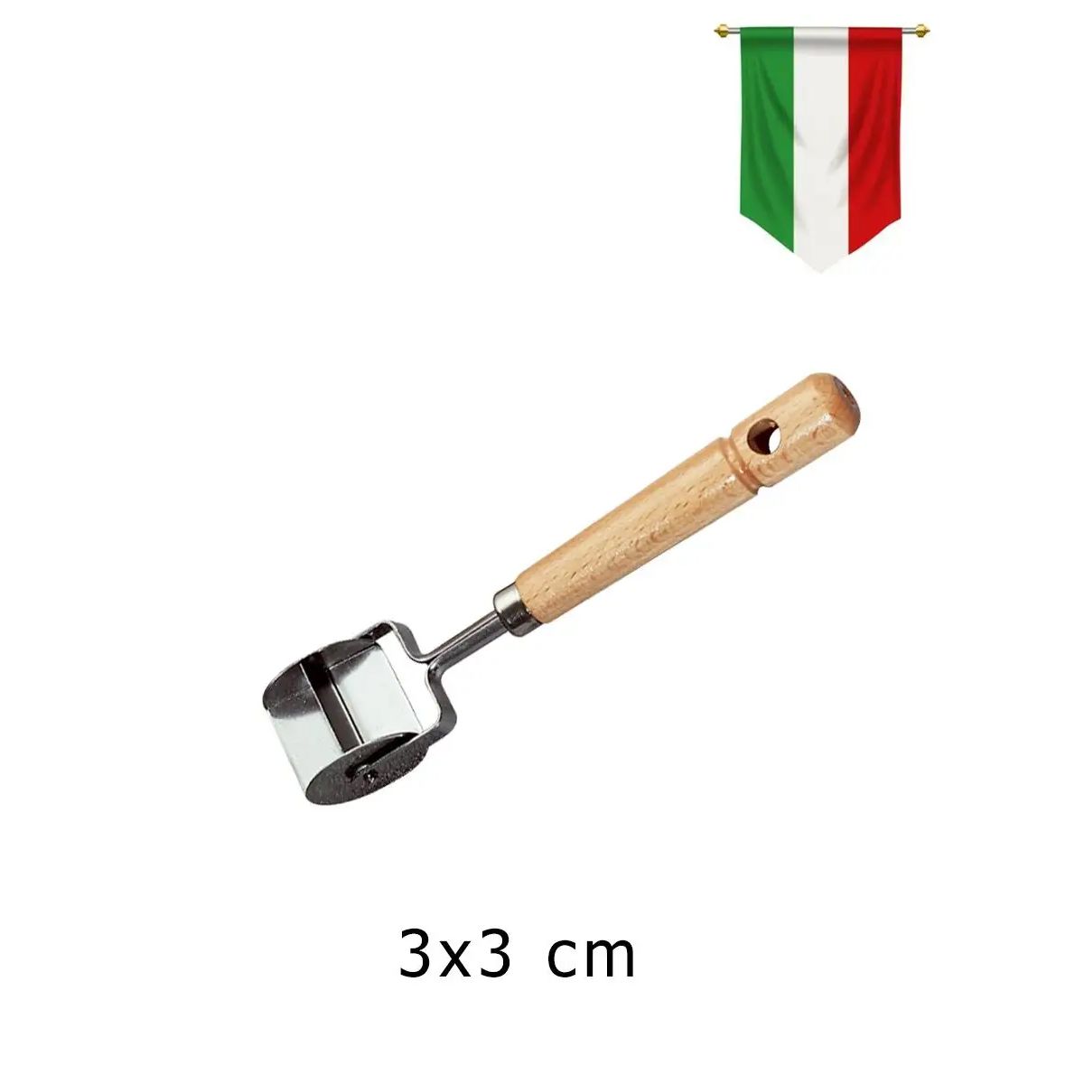 Крутящийся итальянский нож пасты тортеллини