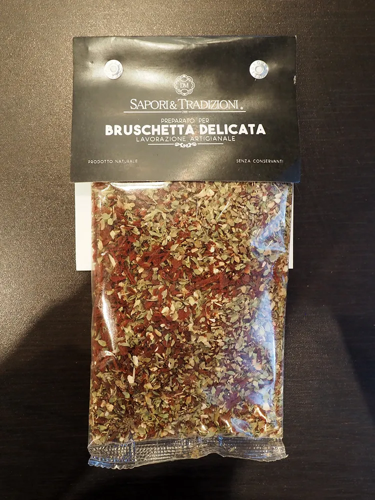 Итальянская приправа Нежная брускетта Bruschetta Delicata