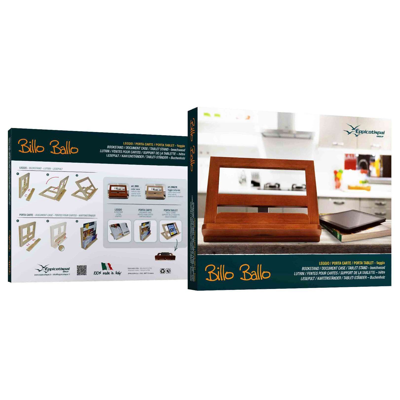 Интерьерная итальянская подставка для книги планшета