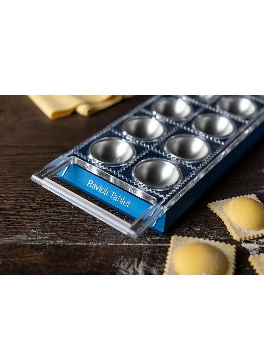 Форма для приготовления 10 квадрантых равиоли Marcato со скалкой