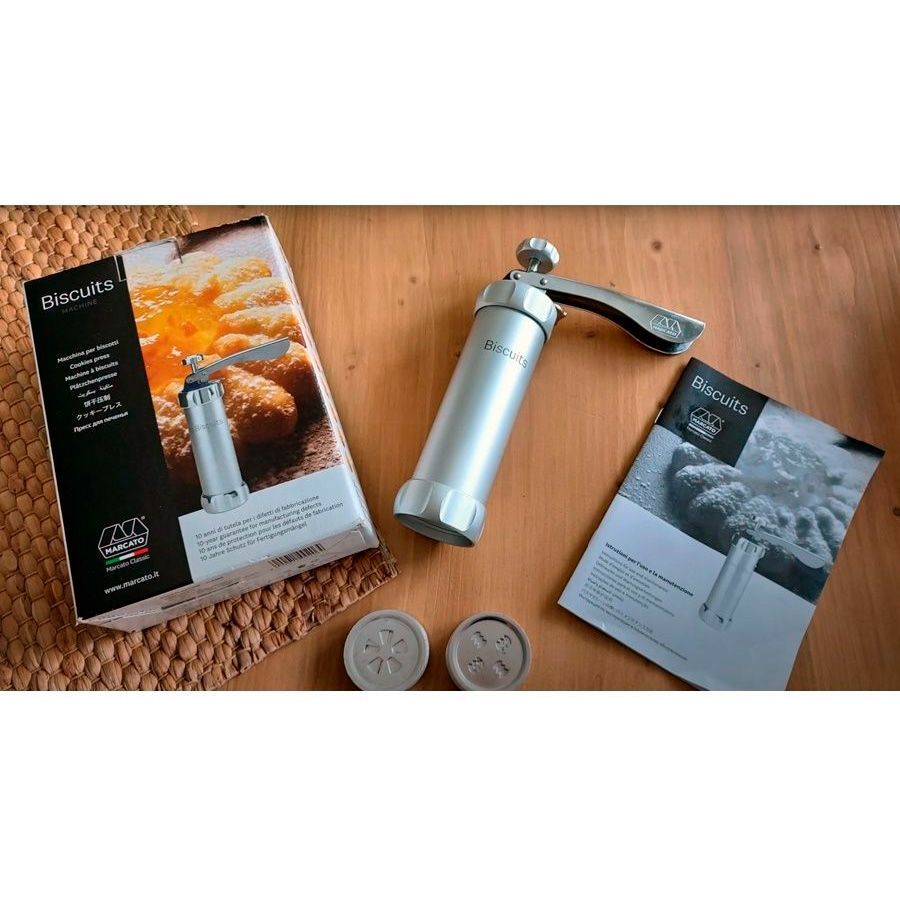 Кондитерский пресс-шприц для печенья Marcato Biscuits Classic