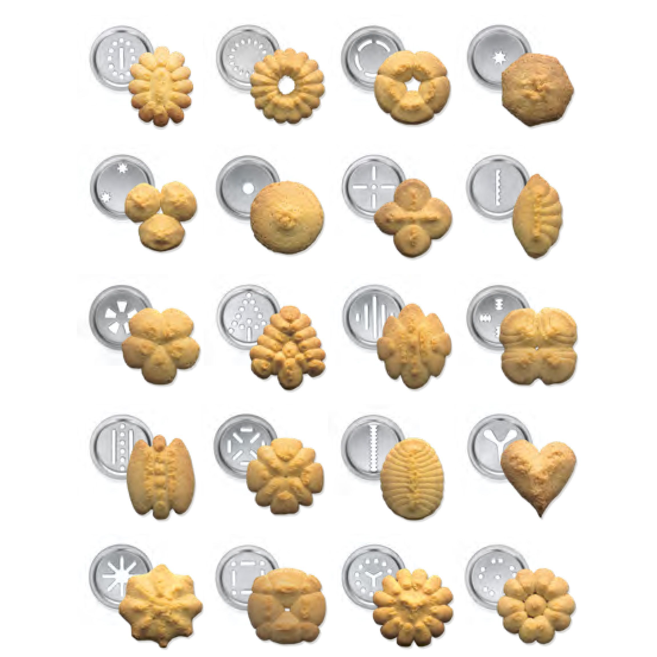 Кондитерский пресс-шприц для печенья Marcato Biscuits Classic