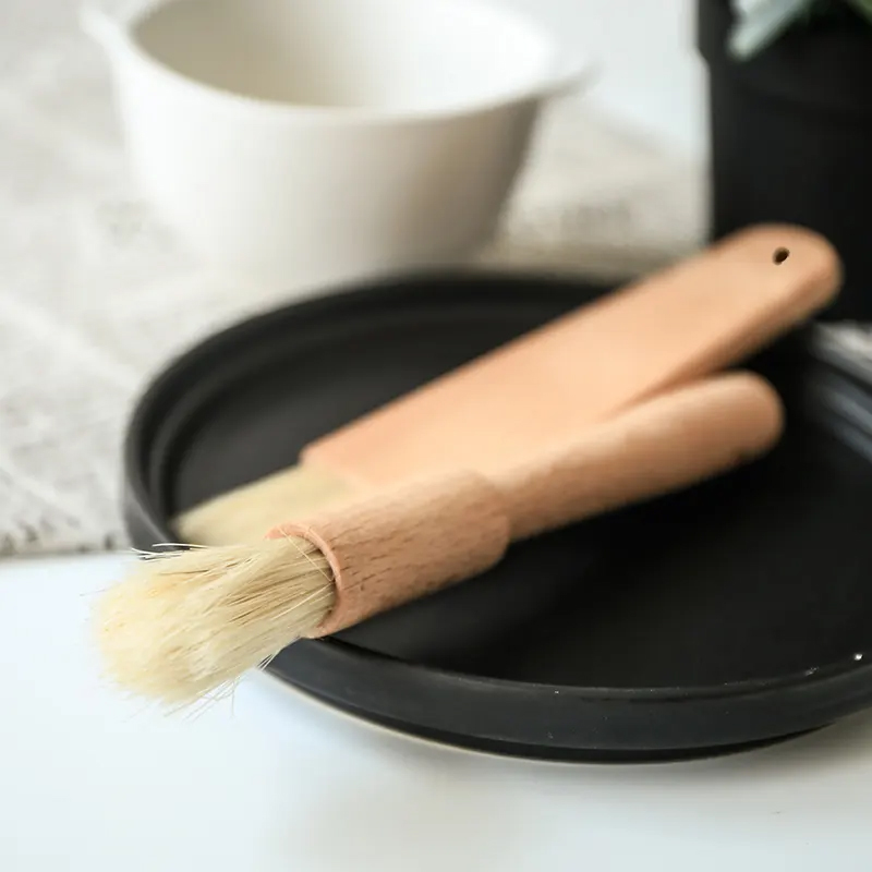 Набор кулинарных кистей - 2 шт натуральные материалы