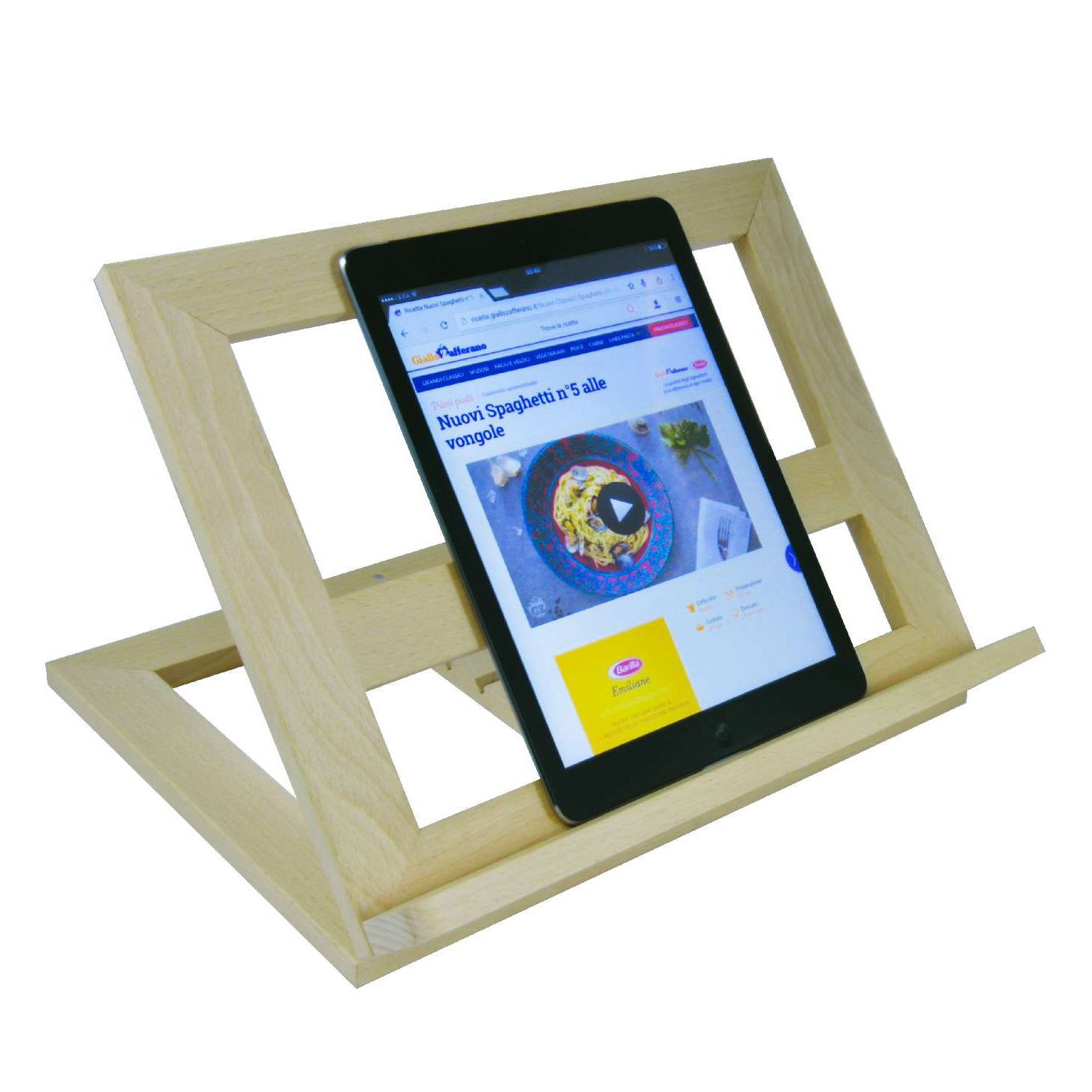 Интерьерная итальянская подставка для книги планшета