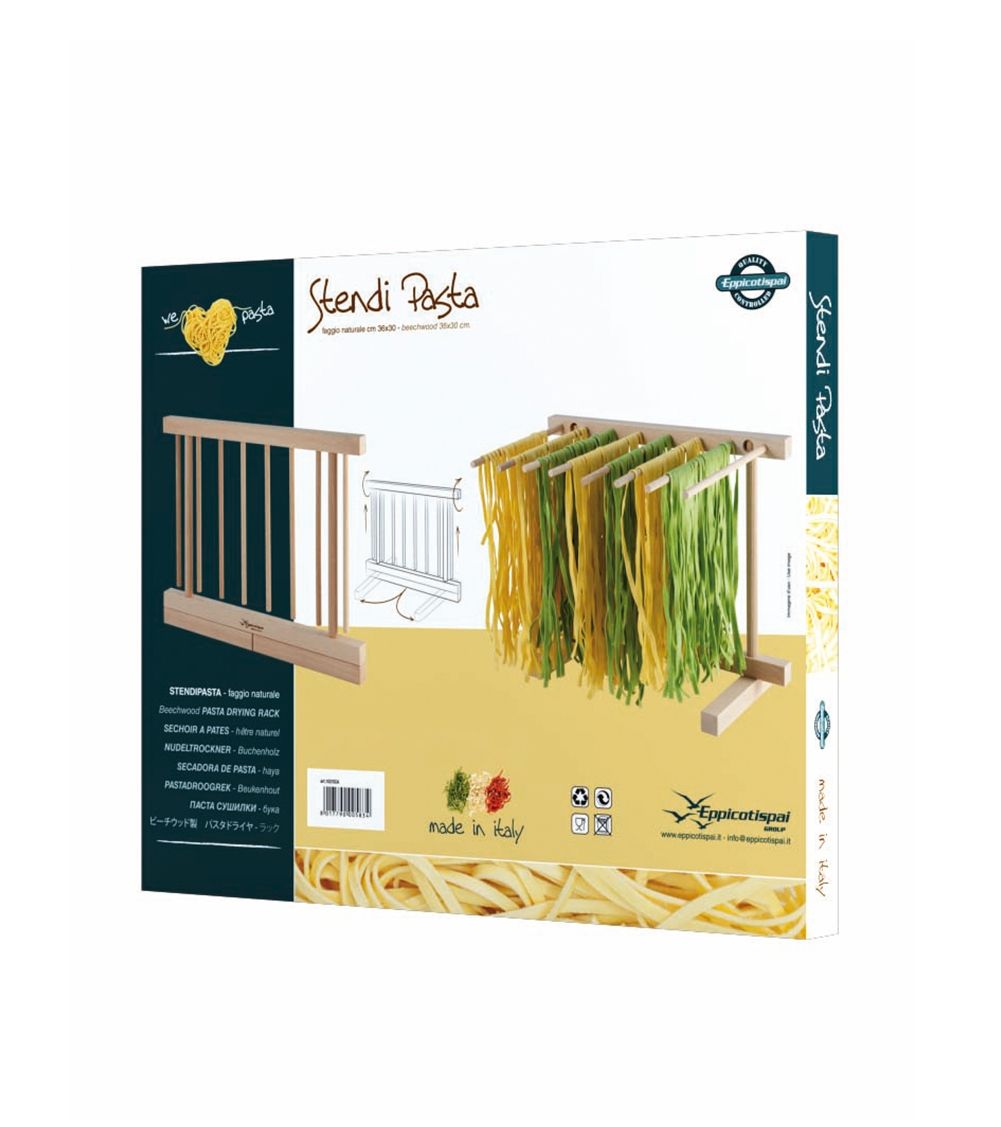 Cушилка складная для пасты из натурального бука Eppicotispai, 36x30см