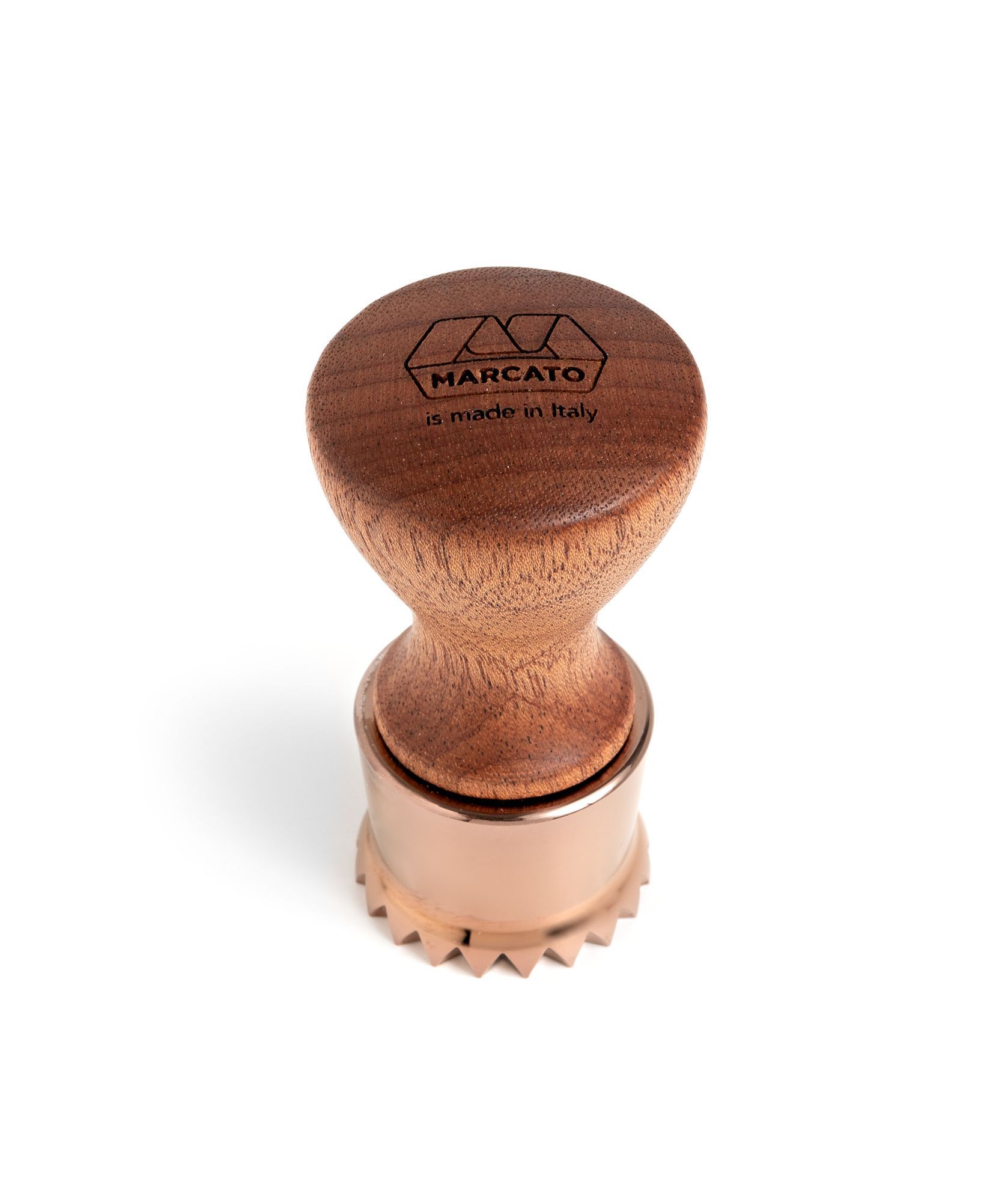 Marcato Штамп для равиоли с выталкивателем круглый из красного дерева
