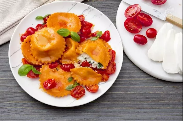 Равиоли капрезе