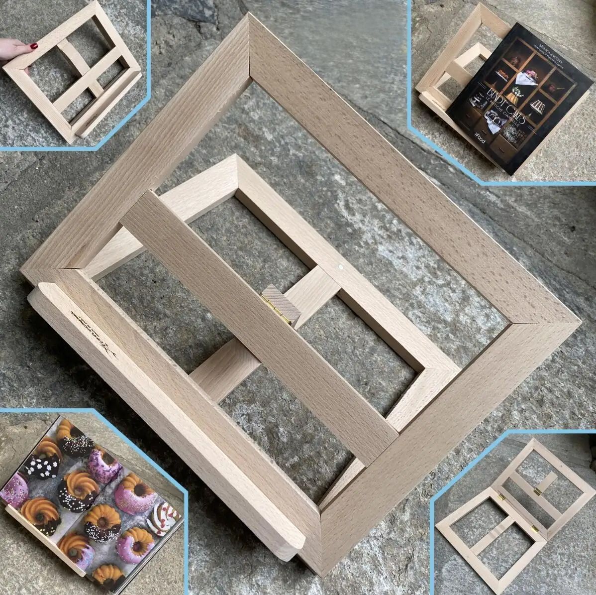 Интерьерная итальянская подставка для книги планшета