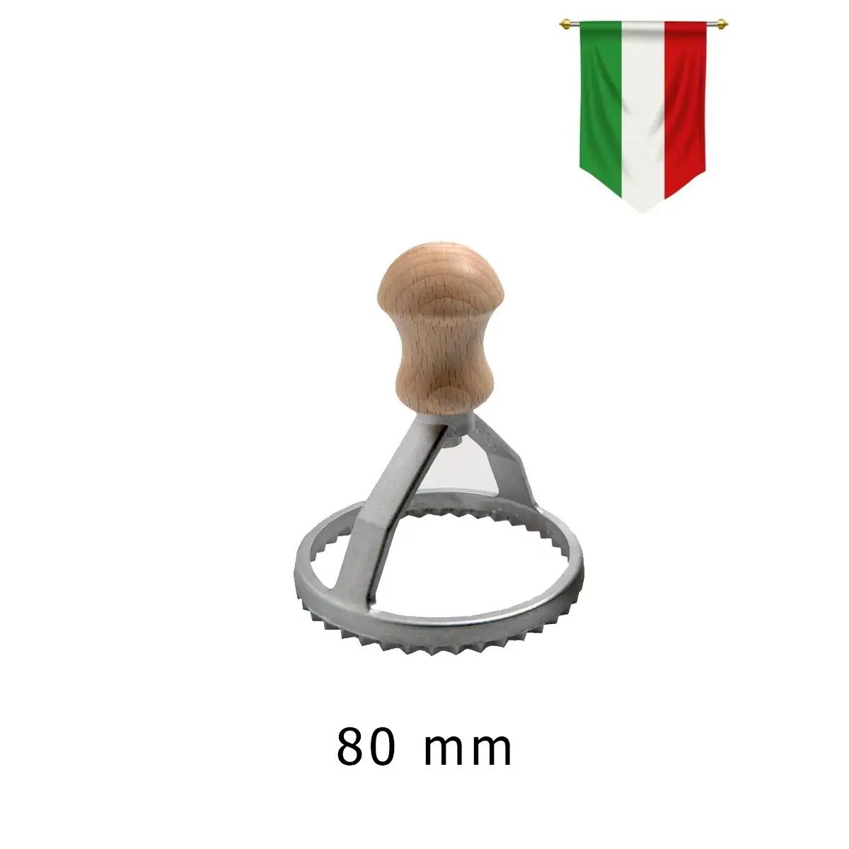 Набор больших штампов для равиоли круг и квадрат