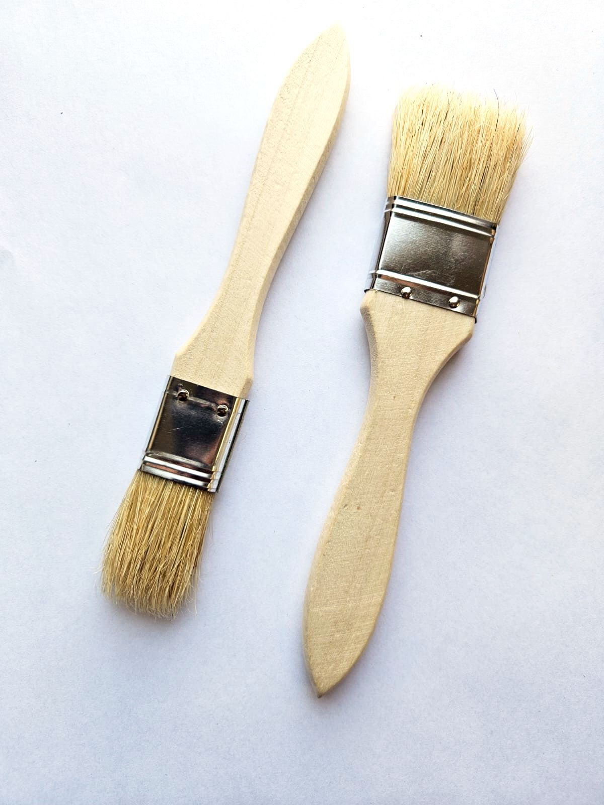 Набор кистей - 2 шт натуральные материалы