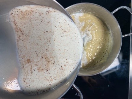 Блинчики с ветчиной и сыром