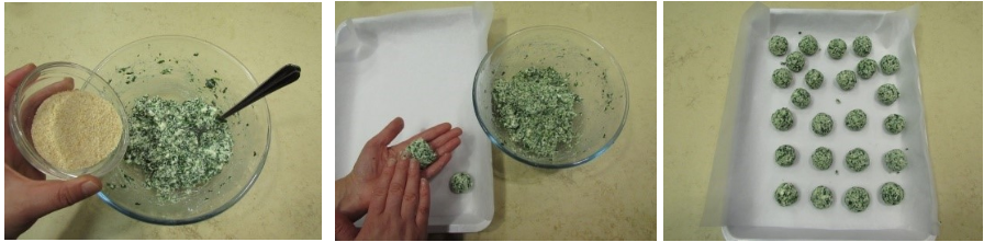 Фрикадельки со шпинатом и рикоттой