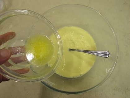 Блинчики с ветчиной и сыром