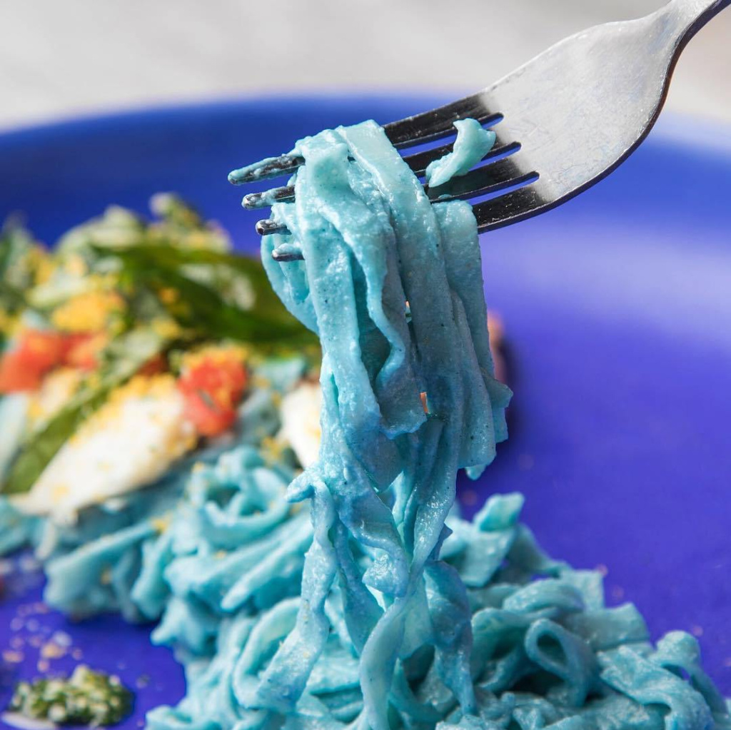 Цветная паста: все оттенки радуги