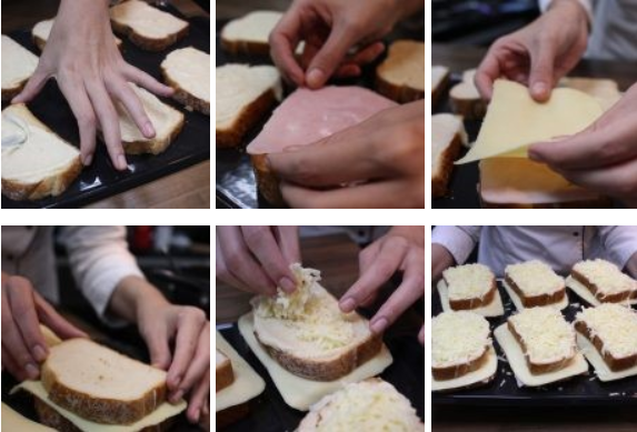 Как сделать крок-месье дома