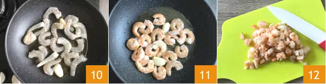 Равиоли, фаршированные картофелем и креветками