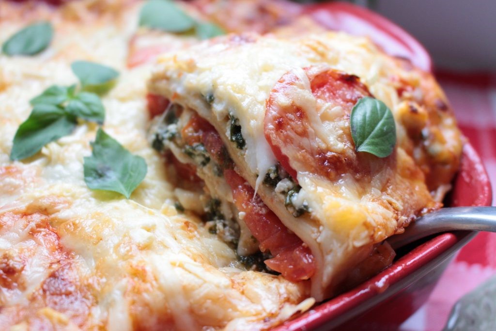 Лазанья капрезе