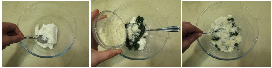 Фрикадельки со шпинатом и рикоттой