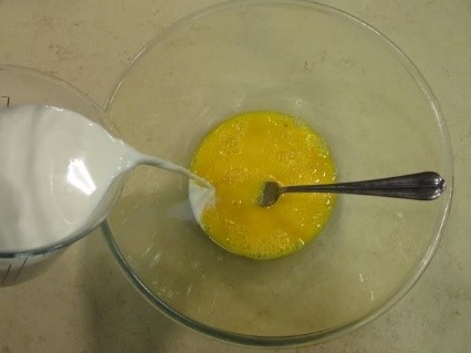 Блинчики с ветчиной и сыром