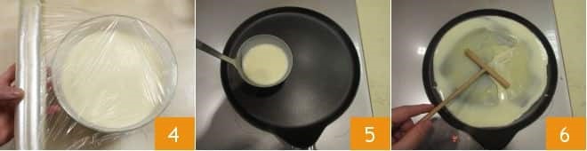 Блины с креветками