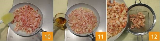 Блины с креветками