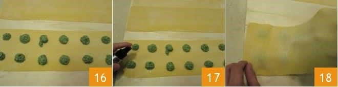 Равиоли с рикоттой и шпинатом