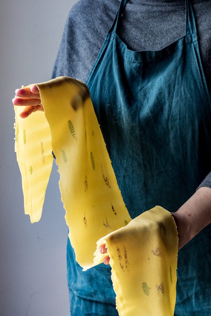  Тальятелле с ароматными травами 